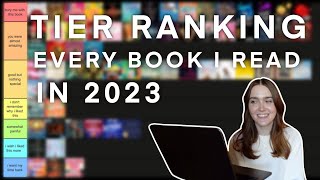 tier ranking the 75 books i read in 2023 📚🎉 final wrap up [upl. by Cosimo568]