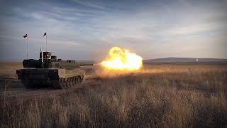 OTOKAR  ALTAY Ana Muharebe Tankı  PV2 Prototipi Atış Test Görüntüleri [upl. by Atims495]