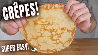 How to make Crêpes Like a Pro Chef [upl. by Kcirddec]