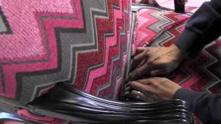 Upholstery How to Attach PipingCordingWelting To An Upholstered Chair [upl. by Etat929]