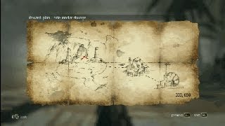 Assassin´s Creed 4  Treasure Map  333 650 Matanzas [upl. by Anawat]