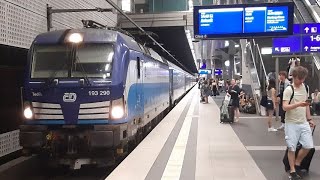 ČD 193 290 vertrekt van Berlin Hbf [upl. by Attiuqram]