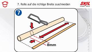 SchrittfürSchrittAnleitung selbst Rollos nach Maß anfertigen und aufhängen [upl. by Eidorb]