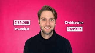 Mein €76000 DIVIDENDENPortfolio 2022 [upl. by Fiona]