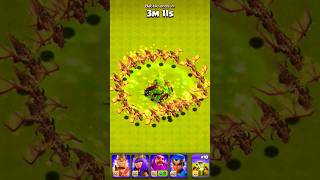 Th16 vs super dragon challenge in clash of clans gaming shrots coc yt clashofclans clashroyale [upl. by Reeva295]