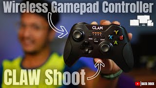 Best Budget Wireless Gaming Controller  CLAW Shoot Wireless USB Gamepad Controller for All Devices [upl. by Ahsikar45]