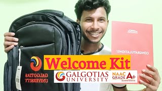 Welcome kit 💼 of Galgotias University Noida what is inside This ❓ [upl. by Airad823]