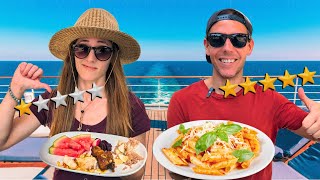 What the Food is REALLY Like on a MSC Cruise [upl. by Azile402]