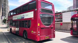 Buses at Canning Town Bus Station 19062024 [upl. by Young]