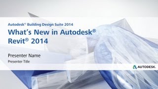 Whats New in Autodesk Revit 2014 [upl. by Radley]