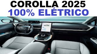 Corolla 2025 elétrico  Vale a pena comprar Detalhes e Características [upl. by Lynnworth557]