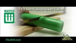 Watco Flex924 Drain Pipe  How to Install Flexible Overflow Tubing [upl. by Enilhtak]