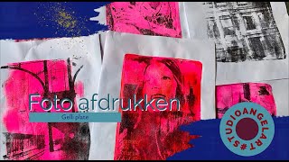 Gelli plate fotoafdrukken [upl. by Schlessinger117]