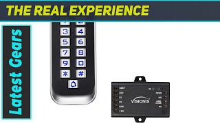 Visionis VIS3005 Best AllWeather AntiVandal Keypad for Secure Access Control [upl. by Neelon]