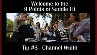 Saddle Fit Tip 3  Channel Width  Sponsored by Saddlefit 4 Life® [upl. by Dde]