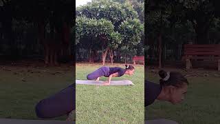 😊Padmasana  Mayurasana youtubeshortvideo pushpawithyoga positivity viralshorts [upl. by Thirzia]