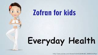 Zofran for kids [upl. by Katusha]