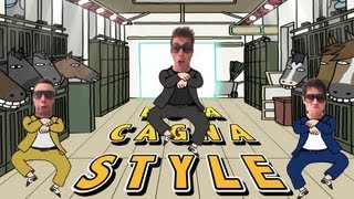 PSY  GANGNAM STYLE PARODIA ITA  Hmatt amp Michael Righini [upl. by Kinemod]