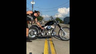 1972 HarleyDavidson Big Twin Evo Chopper harleydavidson harley motorcycle harleydavidsonmotor [upl. by Nasar]