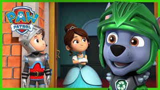 PAW Patrol Rescue Knights save the Princess and more  PAW Patrol  Cartoons for Kids Compilation [upl. by Dominy]