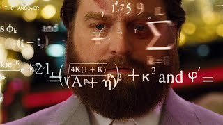 Mathematical Thoughts in the Hangover  Math in Movies [upl. by Edmunda529]