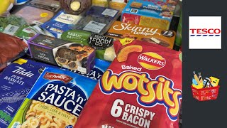 Tesco Scotland  UK Family grocery haul  Saturday 2nd November [upl. by Ylrebnik522]