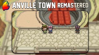 Anville Town Remastered ◓ Pokémon Black amp White [upl. by Kolosick]