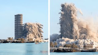 Tallest Building Demolitions in the World [upl. by Aray]