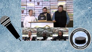 PKInterviews EichelkrautAckersHeyer I OLN 2425 7SP Herner EV Miners  KSW IceFighters Leipzig [upl. by Dorena]