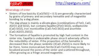 Iron ore sinter and sinter making Part 1 [upl. by Drwde]