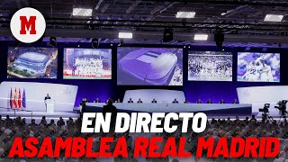 EN DIRECTO  Asamblea General Ordinaria y Extraordinaria de Socios Representantes del Real Madrid [upl. by Doowle287]