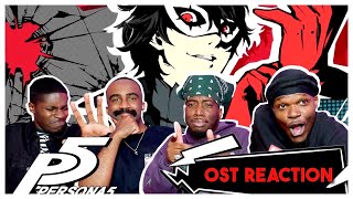 FIRST TIME REACTING to PERSONA 5 OST  River in the Desert Last Surprise Life will Change more [upl. by Millwater403]