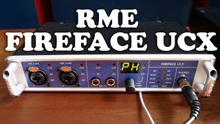 RME FIREFACE UCX UNBOXING ET REVIEW [upl. by Chev]