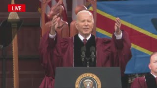 President Biden delivers commencement speech at Morehouse  Full video [upl. by Letch]