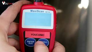 Troubleshoot Check Engine Light using MaxiScan MS309 StepbyStep Guide [upl. by Tiossem]