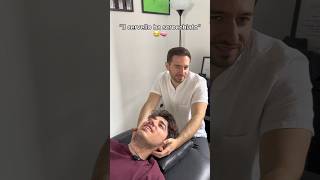 Tralasciamo il fatto di Londra 😂 osteopata osteopatia thrust asmr [upl. by Siva448]