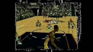 NBA Courtside 2 Featuring Kobe Bryant Nintendo 64 Gameplay [upl. by Hoffmann396]