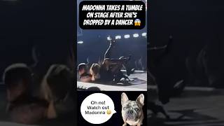 Exclusive Footage Madonnas Unbelievable OnStage Fail 😮🎶dogs funny madonna entertainmentnews [upl. by Attikram]