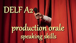 Delf A2 speaking skills  what topics [upl. by Bazar]