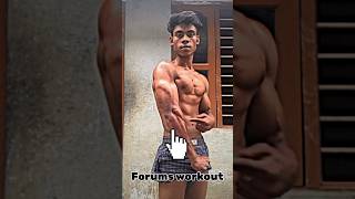 Easy Forums workout at home 😱💪motivation shots youtubeshorts fitness [upl. by Leicester]