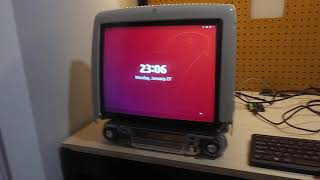 iMac G3 as a monitor with no logic board [upl. by Nihi]