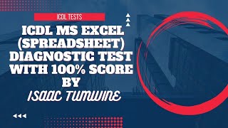 ICDL Spreadsheet Diagnostic Test with 100 score [upl. by Alysia]
