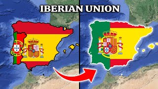 Iberian Union  What if Portugal and Spain United [upl. by Zebedee380]