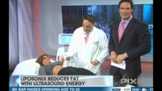 WPIX News 11  Dr Rokhsar Performing Liposonix [upl. by Aubree815]