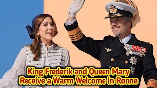 King Frederik amp Queen Mary’s Warm Welcome on Their First Royal Tour [upl. by Ynnhoj]