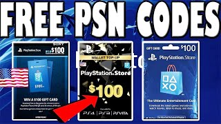 Free PSN Codes  Free Psn Gift Card Codes 2024 [upl. by Kciredor]