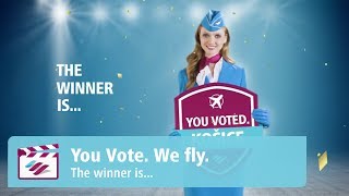 You vote We fly 2018 The Winner is Kosice  Eurowings [upl. by Trefor]