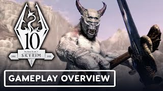 The Elder Scrolls V Skyrim  Official Anniversary Edition And Upgrade Overview Video [upl. by Dnomaid316]