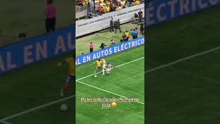 Parecia bailando champeta jajajaja luchodiaz colombia copaamerica selecioncolombia [upl. by Llorrac]