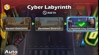 Zombie Waves  How to play cyber Labyrinth  Limited Time Events [upl. by Akimat730]